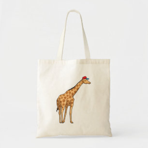 Giraffe Cap Tote Bag