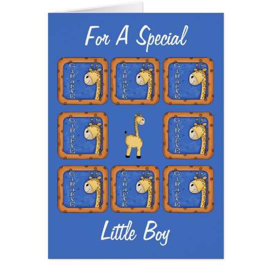 Giraffe Card
