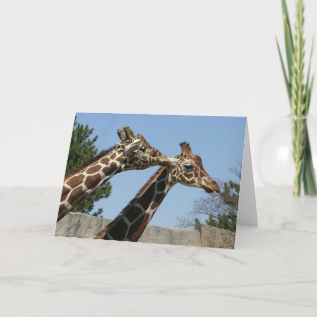 Giraffe Card (Front)