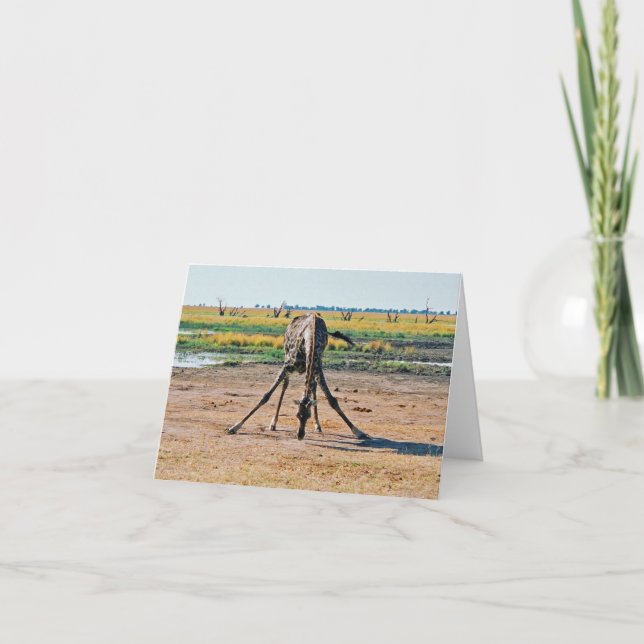 Giraffe Card (Front)
