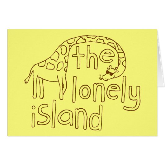 Giraffe Cards (Front Horizontal)