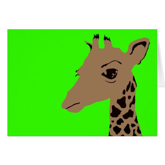 giraffe cards (Front Horizontal)