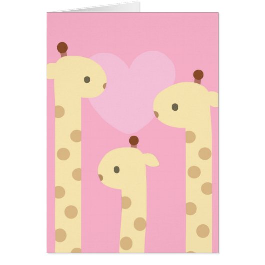 Giraffe Cards (Front)