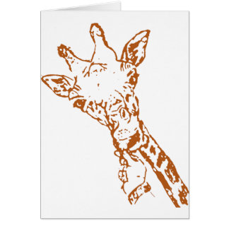 Giraffe Cards