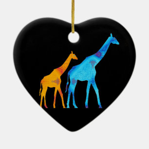 Giraffe Ceramic Ornament
