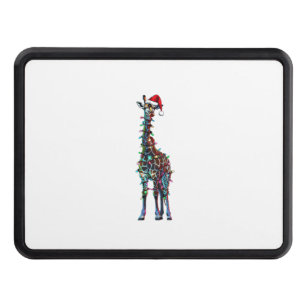 Giraffe Christmas _1 Hitch Cover