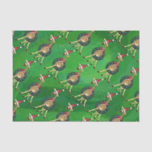 Giraffe Christmas Tissue Paper