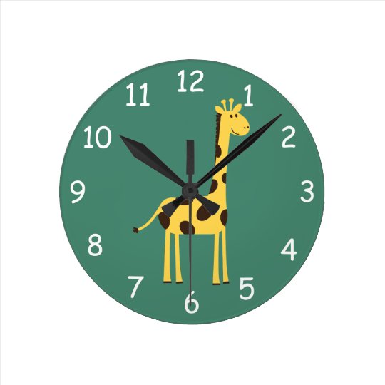 Giraffe Clock