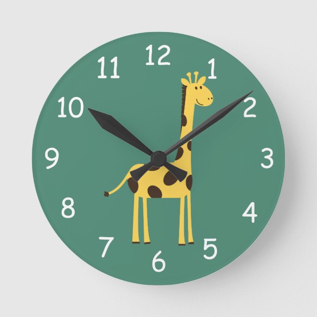 Giraffe Clock (Front)