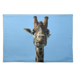 GIRAFFE CLOTH PLACEMAT