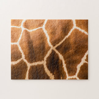 Giraffe coat pattern jigsaw puzzle