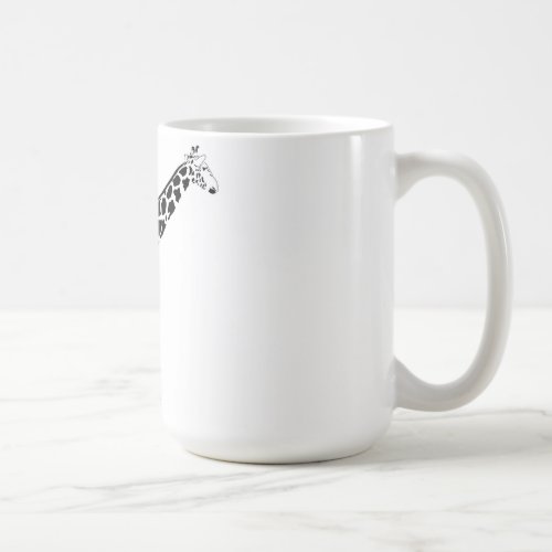 giraffe coffee mug