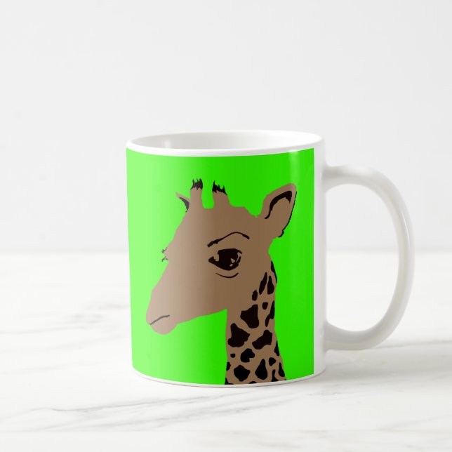 giraffe coffee mug (Right)