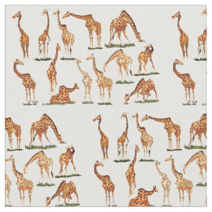 "GIRAFFE" COTTON FABRIC