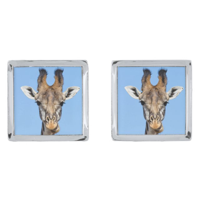Giraffe Cufflinks (Front)