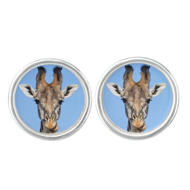 Giraffe Cufflinks (Front)