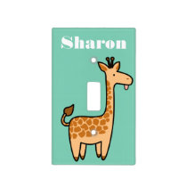 Giraffe Custom Light Switch Cover