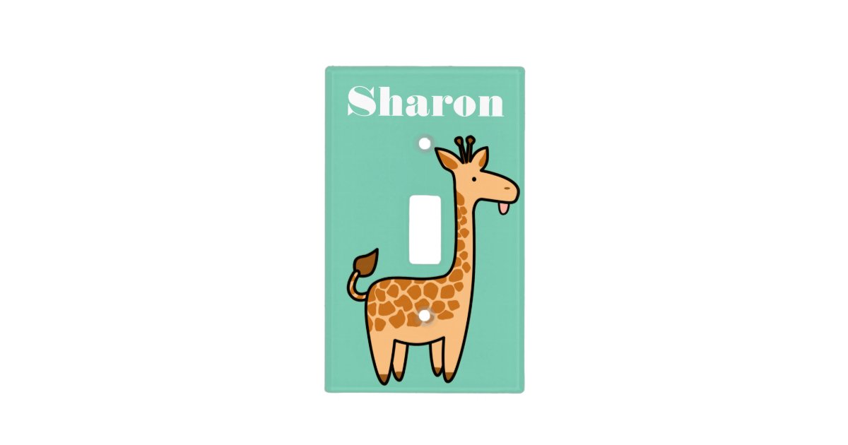 Giraffe Custom Light Switch Cover Zazzle
