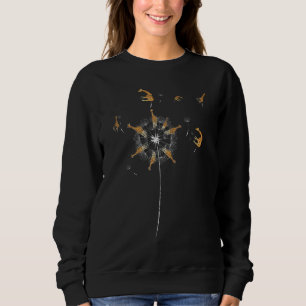 Giraffe Dandelion Africa Safari Zoo Animal Giraff Sweatshirt