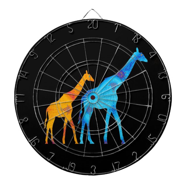 Giraffe Dart Board (Front)
