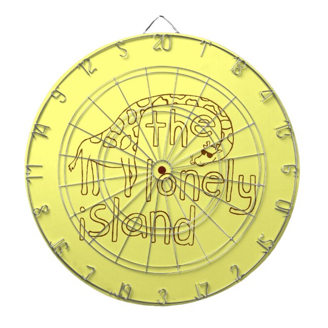 Giraffe Dart Board (Front)