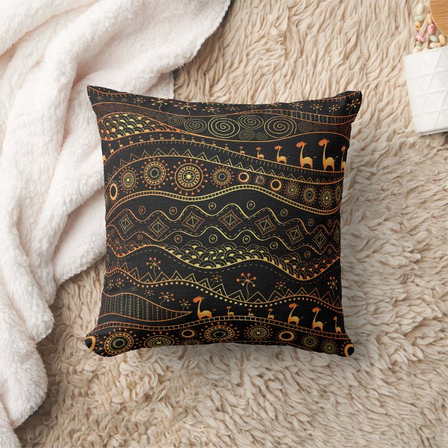  Giraffe Design Throw Pillow (Creator Uploaded)