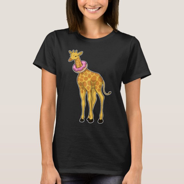 Giraffe Donut T-Shirt (Front)