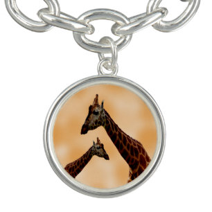 Giraffe Double Trouble, Charm Bracelet