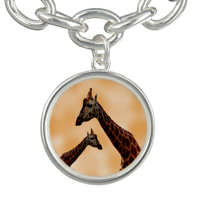 Giraffe Double Trouble, Charm Bracelet (Design)