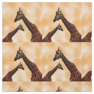 Giraffe Double Trouble, Cotton Fabric