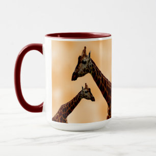 Giraffe Double Trouble, Mug
