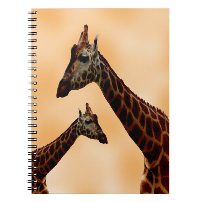 Giraffe Double Trouble,  Notebook (Front)