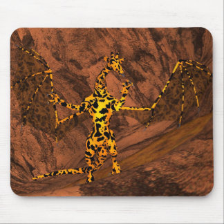 Giraffe Dragon Mouse Pad