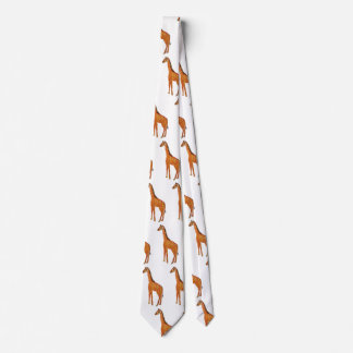 Giraffe Drawing  Colorful Tie