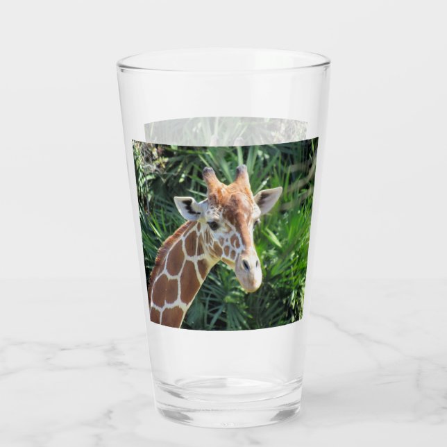 Giraffe - Drinking Glass - Shaker Glass (Back)