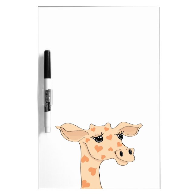 Giraffe Dry Erase Board (Front)