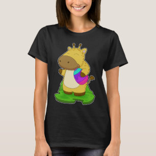 Giraffe Easter Easter egg T-Shirt