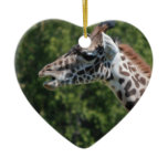 Giraffe Eating Ornament