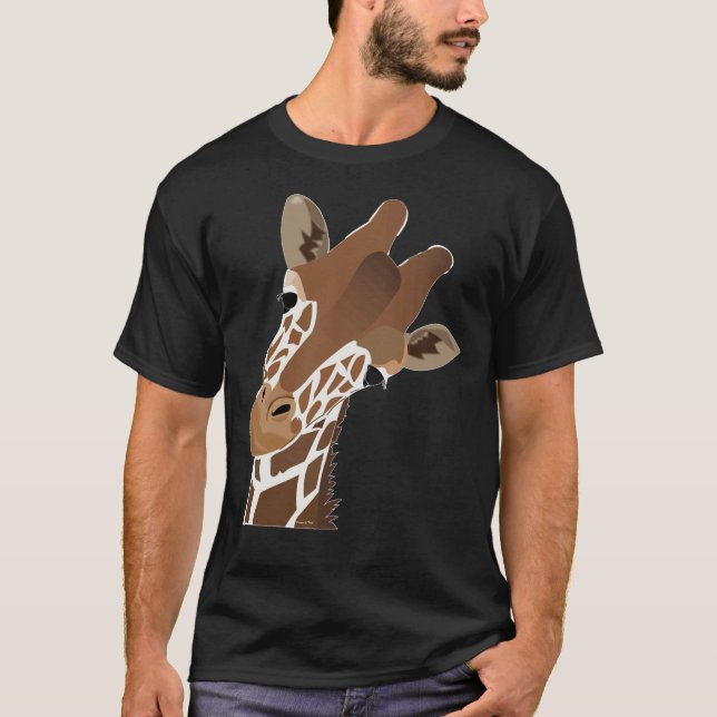 Giraffe Face T-Shirt (Front)