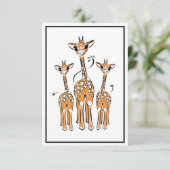 Giraffe Family  (Standing Front)