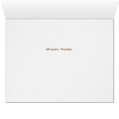 Giraffe Family - Birth Announcement (Inside Horizontal (Bottom))