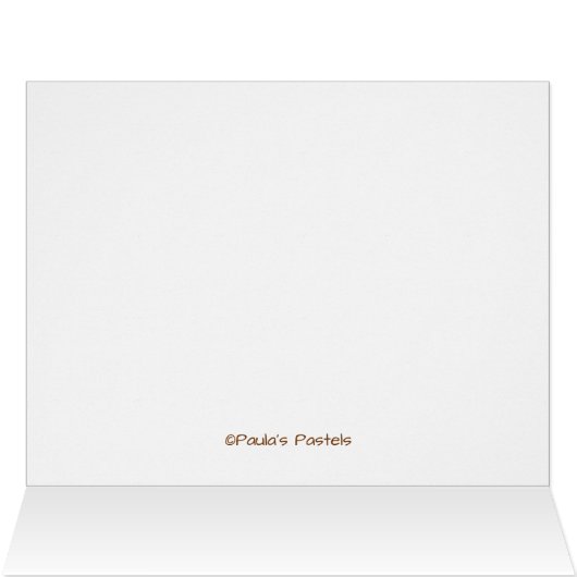 Giraffe Family - Birth Announcement (Inside Horizontal (Top))