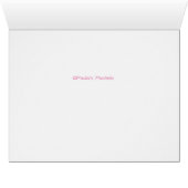 Giraffe Family - Birth Announcement (Inside Horizontal (Bottom))