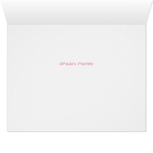 Giraffe Family - Birth Announcement (Inside Horizontal (Bottom))