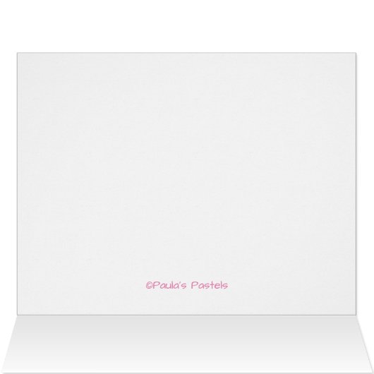 Giraffe Family - Birth Announcement (Inside Horizontal (Top))