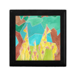 Giraffe Family Original Abstract Art Gift Box