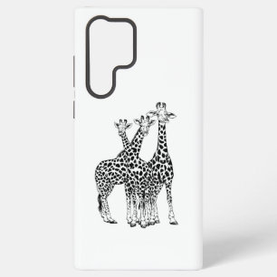 Giraffe family samsung galaxy s22 ultra case