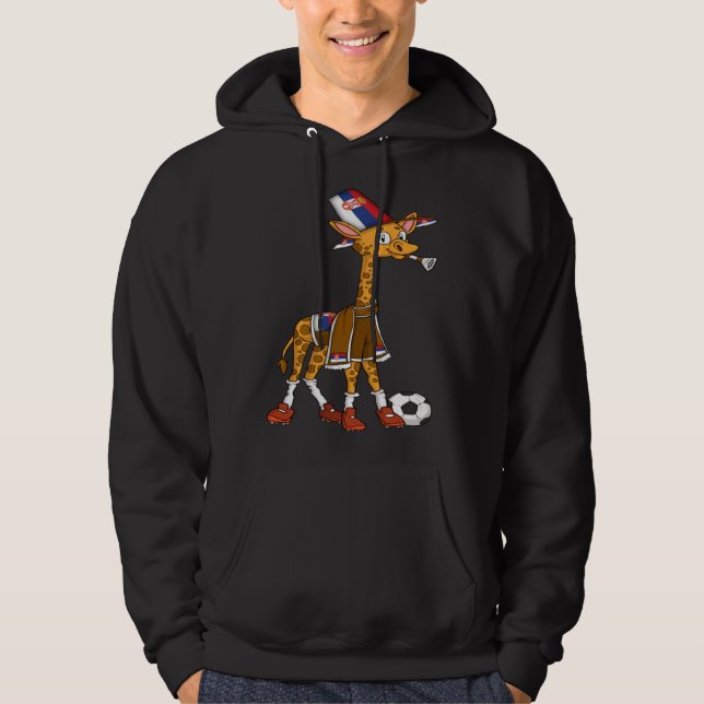 Giraffe Fan Serbia Hoodie (Front)
