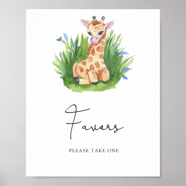 Giraffe - Favors Poster (Front)
