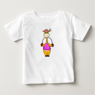 Giraffe Fitness Rope Baby T-Shirt
